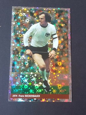 BECKENBAUER 1998 LIKE PANINI DS WORLD CUP WM FRANCE 1998 FOIL STICKERS 1974 RARE