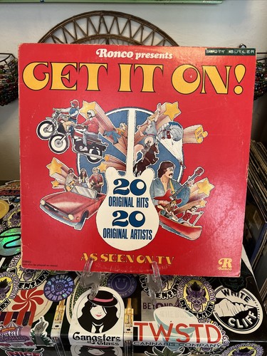 GET IT ON! Lp 20 Org. Hits, Artists Ronco (P12101 ) Vinyl