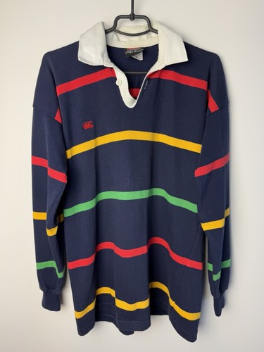 VINTAGE CANTERBURY OF NEW ZEALAND UGLIES RUGBY SHIRT LONG