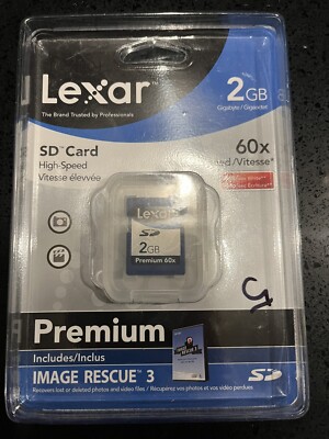 Lexar SD Card premium 2GB 60x Speed
