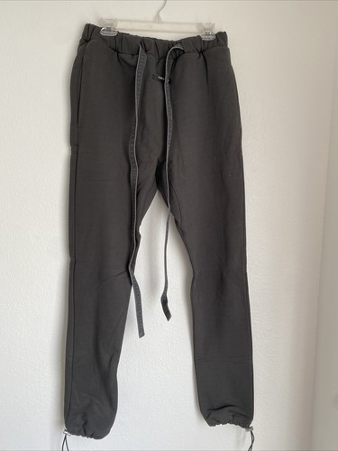 FEAR OF GOD FOG CORE SEAWEED SWEATPANTS SZ MEDIUM 6TH COLLECTION