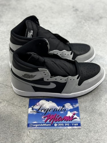 JORDAN SIZE 10 - JORDAN 1 RETRO HIGH OG SHADOW 2.0 MENS 555088-035 OG ALL