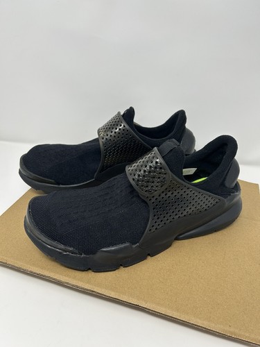 Nike Sock Dart Black Black Size9   819686–001
