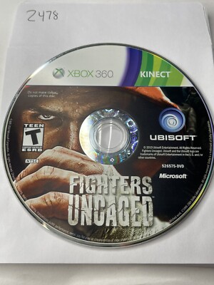 Fighters Uncaged (Microsoft Xbox 360, 2010) NO TRACKING - DISC ONLY #24778