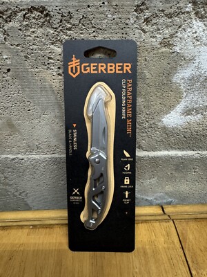Gerber Gear Paraframe Mini Pocket Knife 2.2 Inch Blade Stainless Steel