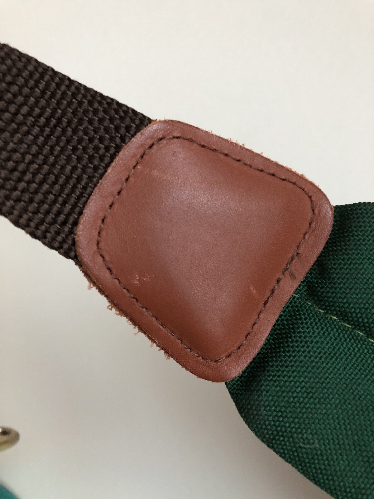 Genuine LL Bean Messenger Duffle Bag Replacement Adjustable Shoulder Strap Green