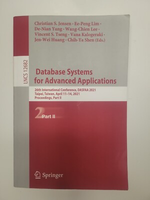 Database Systems For Advanced Applications: 26th International Conference 2021