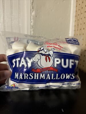 NEW SEALED 2020 GHOSTBUSTERS Afterlife STAY PUFT Marshmallows Bag 10oz Campfire