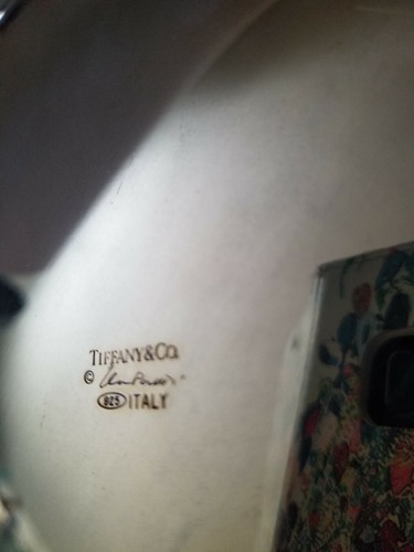 Tiffany & Co Elsa Peretti Sterling Star Plate 10