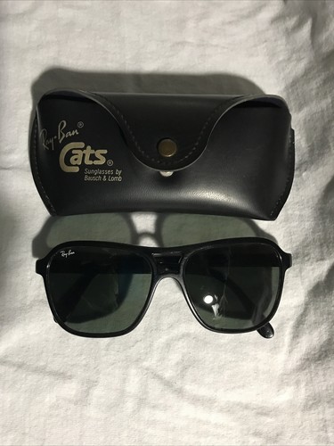 小物 B&L Ray-Ban Cat's 1000 Ebony G-15 w/case B&L Ray-Ban Cat´s 1000 Ebony G-15 w/case