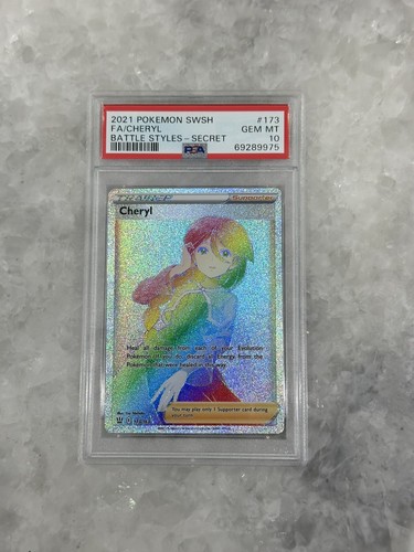 【PSA10】モミSR/Cheryl PSA 10 Cheryl SR 081/070 s5R Rapid Strike Master Pokemon