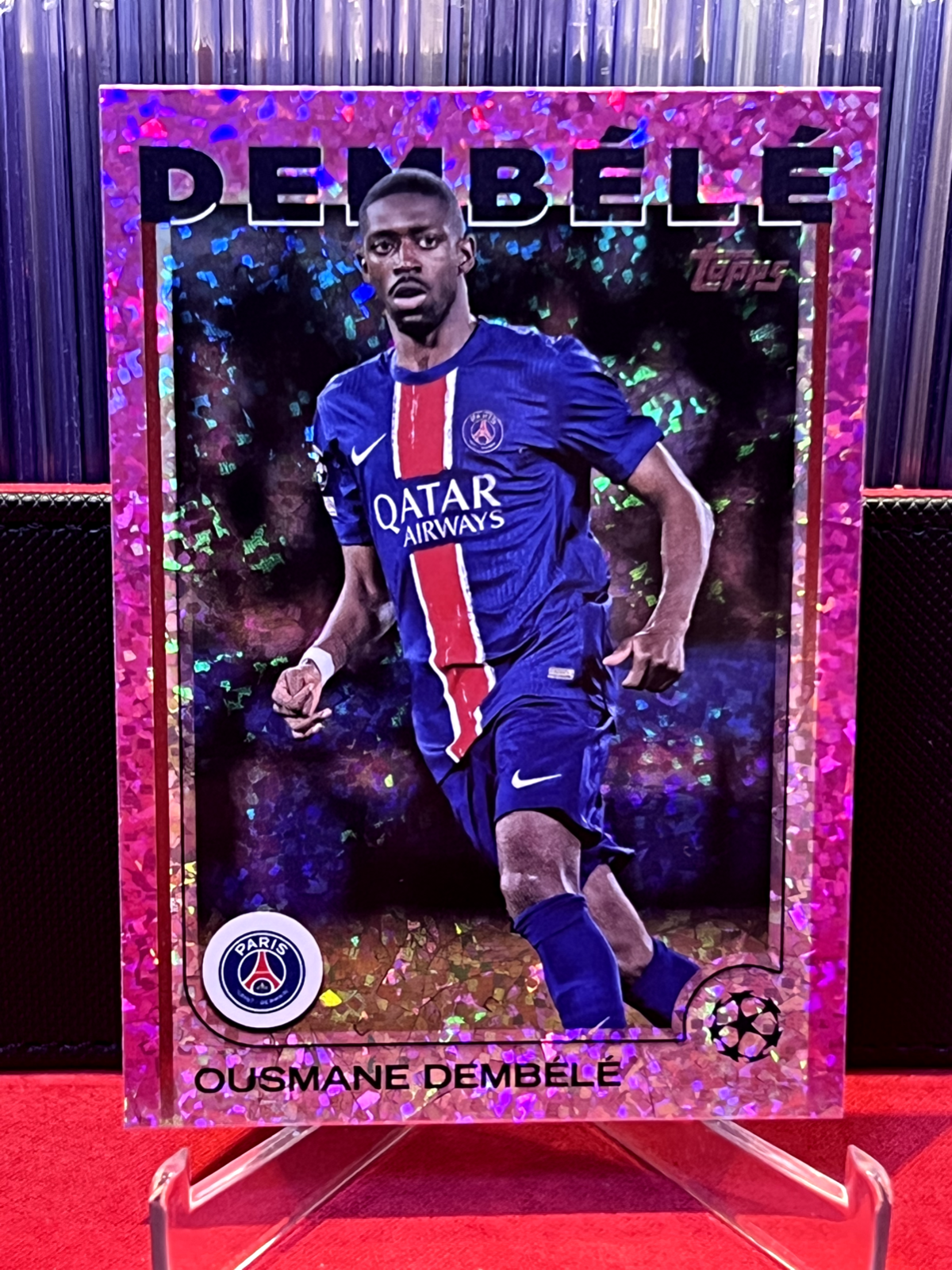 Topps Barcelona / Ousmane Dembele / デンベレ 2022-23 Topps Merlin Chrome UEFA #51 Ousmane Dembele FC