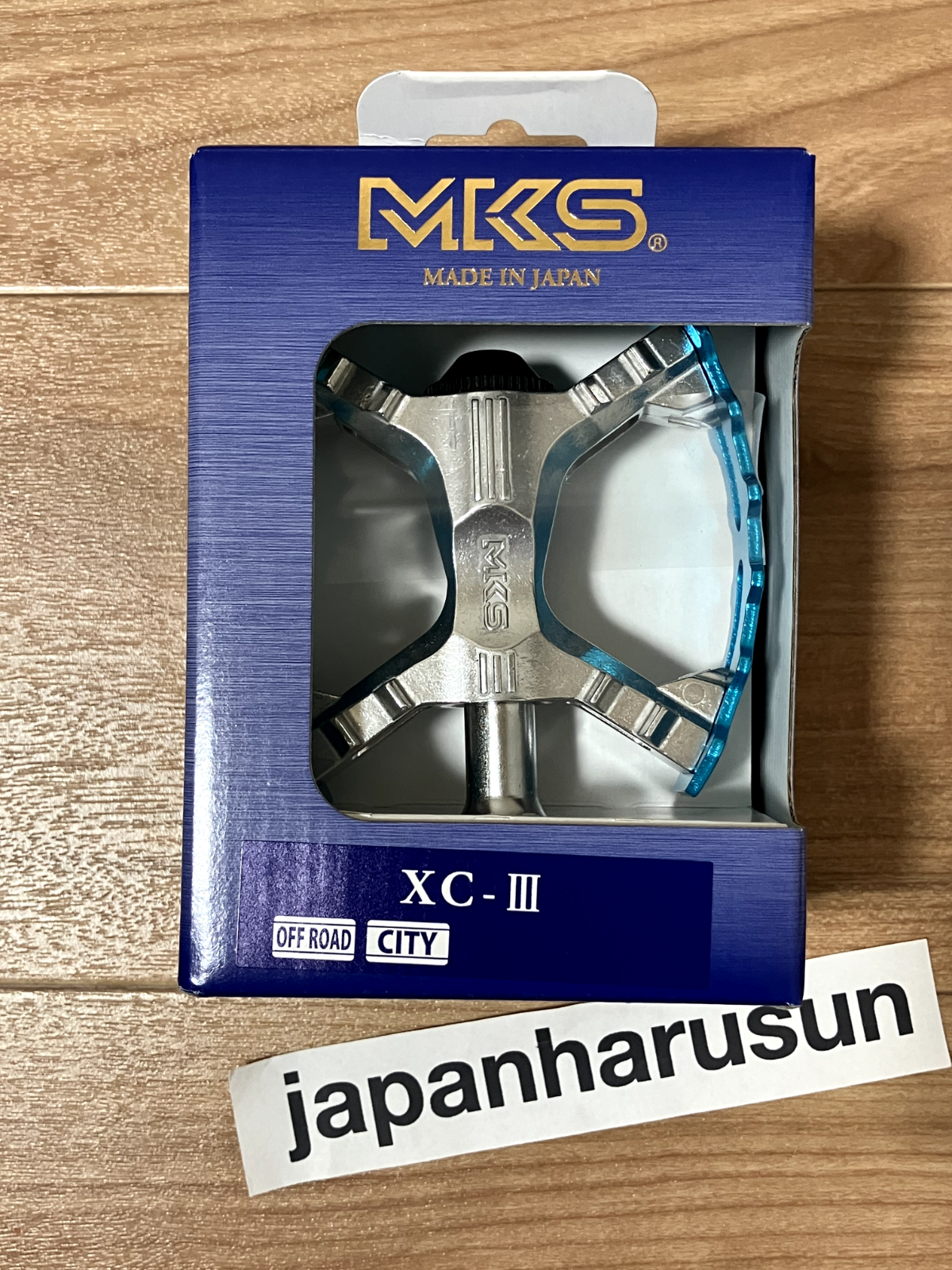 MKS XC-III bear trap pedal 9/16 spindle Mikashima Bicycle