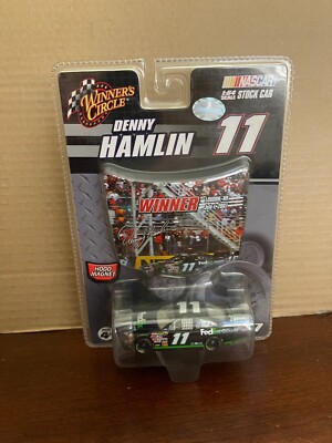 2007 Denny Hamlin Loudon NH Race Win FedEx Ground 1:64 car WC Winner Circle