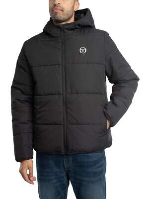 Мужская стеганая куртка Sergio Tacchini Baddeley, черный