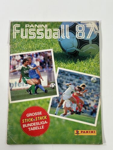 PANINI Fussball Sammalalbum Bundesliga Saison 87/88 Sticker Unvollstndig 0 74