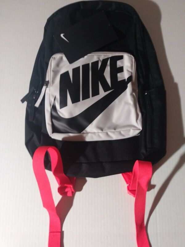 Nike Kids Classic Backpack Sport/Casual Bag BA5928 011 Black Grey Crimson NWT