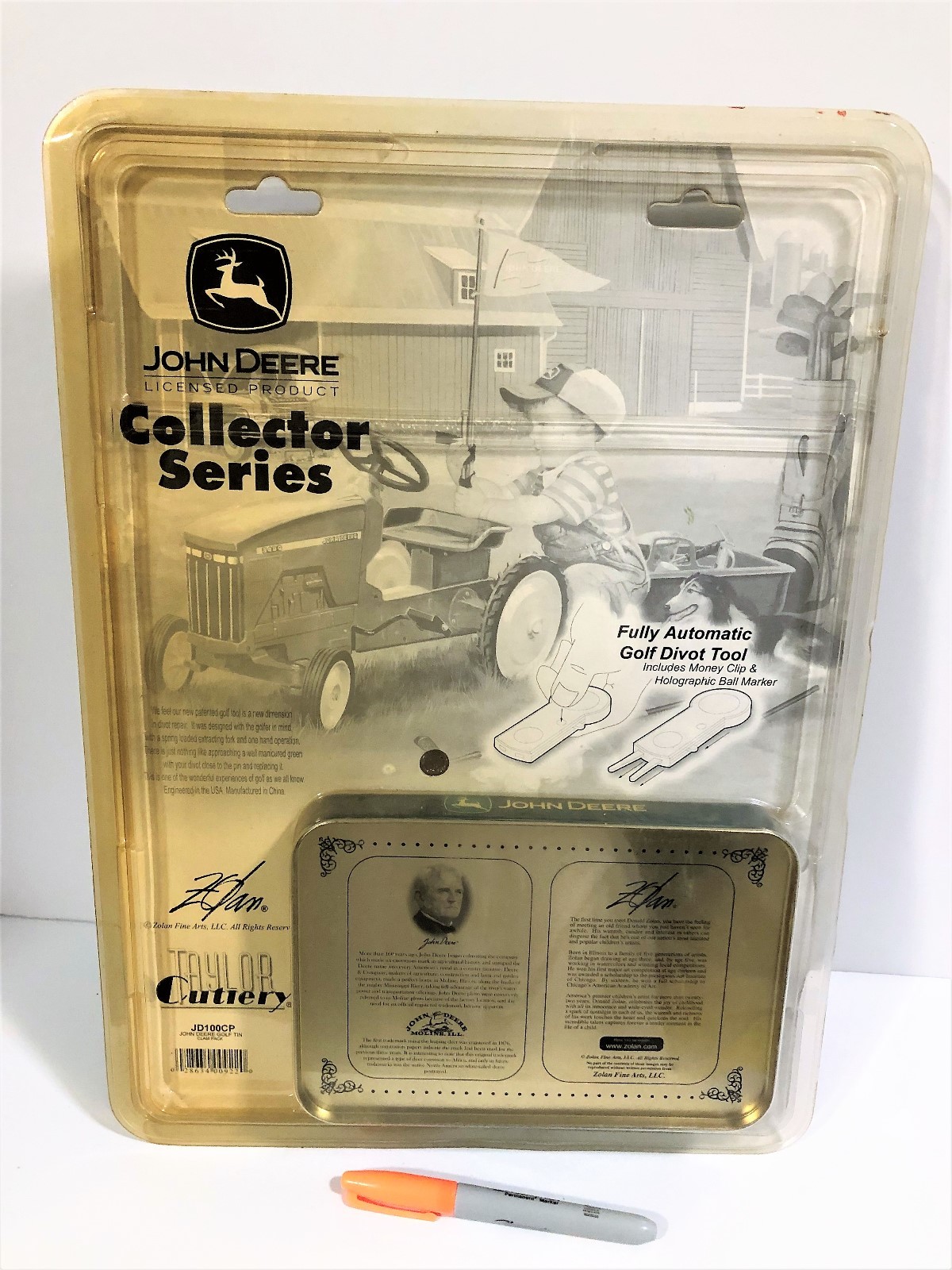 Vintage John Deere Collector Golf Set