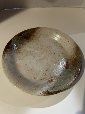 Glazed Brown Pottery Some Plate