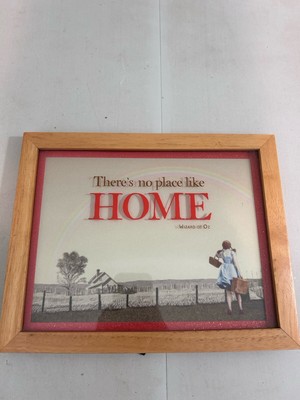 Hallmark Wizard Of Oz There s No Place Like Home Standing Framed Photo Art 11'x9