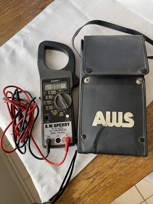 A.W. Sperry AWS DIGISNAP AC/DC Volt-OHM-Ammeter Model DSA-2003 Japan