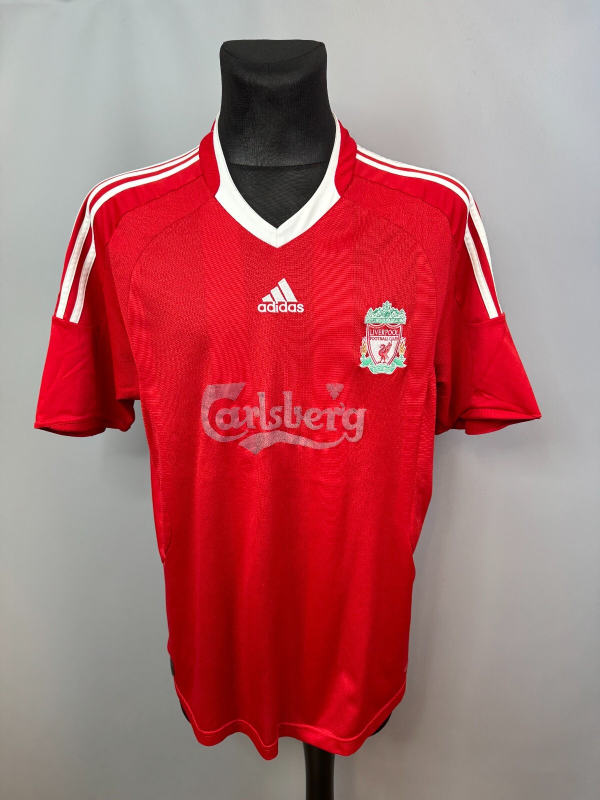 LIVERPOOL 2008 2010 HOME SHIRT FOOTBALL SOCCER JERSEY ADIDAS LIVERPOOL 2008 2010 HOME SHIRT FOOTBALL SOCCER JERSEY ADIDAS