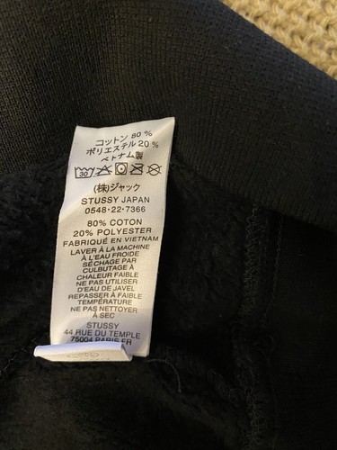 Pre-owned Stussy 8 Ball Fade Hoodie Black, Size Xl. Brand