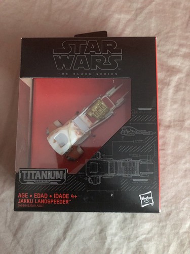 2015 Hasbro Star Wars Jakku Landspeeder Titanium SeriesThe Black Series 19