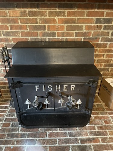 Fisher Grandpa Bear Wood Stove with Screen *Includes Wheel Kit* | eBay