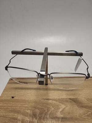 Safilo Group Boss 1516/G R81 Eyeglasses Half Rim Frame 55.19.145mm Matte Ruthen