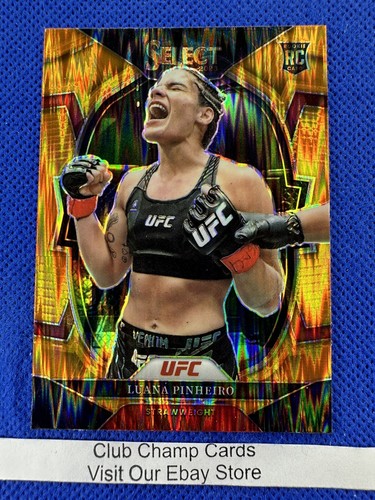 2023 #29 Luana Pinheiro Panini Select UFC Concourse Orange