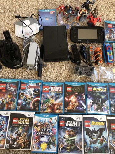 Huge Nintendo Wii U Lot! 22 Games Lego Mario Star Wars MORE!