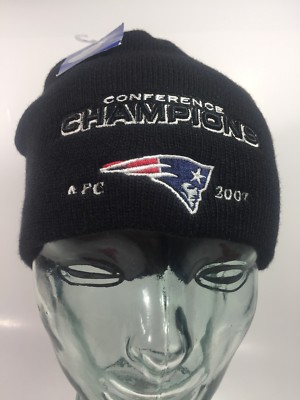 2007 Undefeated AFC Champions New England Patriots Winter Hat NFL Football