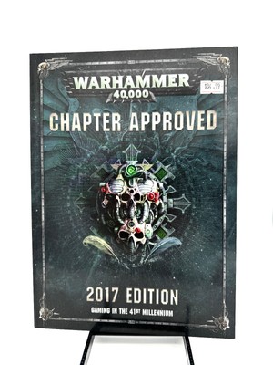 CHAPTER APPROVED 2017 EDITION OOP Warhammer 40K