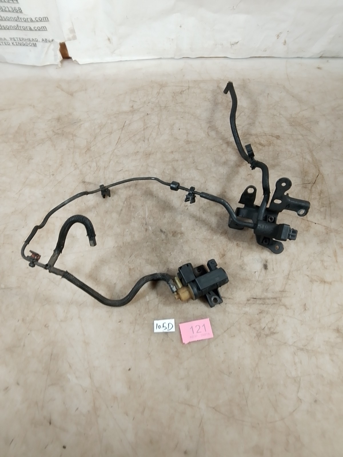 RENAULT TRAFIC MK3 1.6D 2015-19 VACUUM SOLENOID VALVE 8200790180 #105D.121