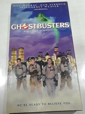 Ghostbusters (VHS, 1999, Closed Captioned) 15th anniversary edition