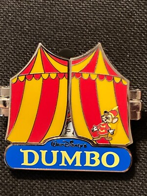 DISNEY PARK PACK FEBRUARY 2016 DUMBO HINGED VARIATION #4 PIN LE 750