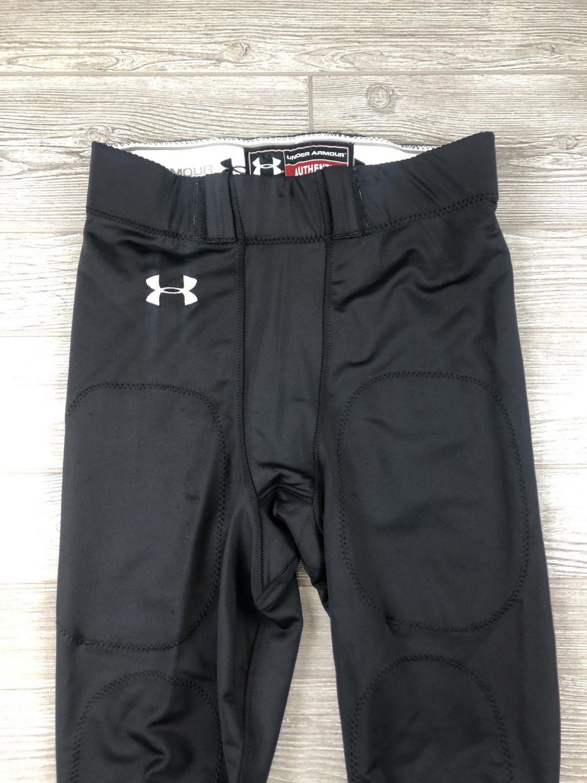 Under Armour Men's XL Practice Football Pants Black No Pads Gray Nice Pants X109