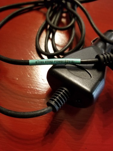 Garmin eTrex eMap car auto charger for Handheld Navigator GPS E3V-S