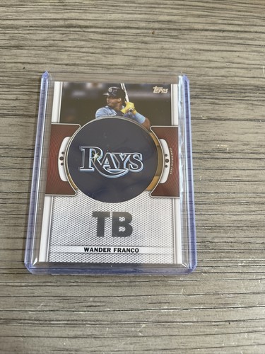 2023 Topps Series 1 Wander Franco Team Logo Patch Relic Card 2023 Topps Series 1 Wander Franco Team Logo Patch Relic Card