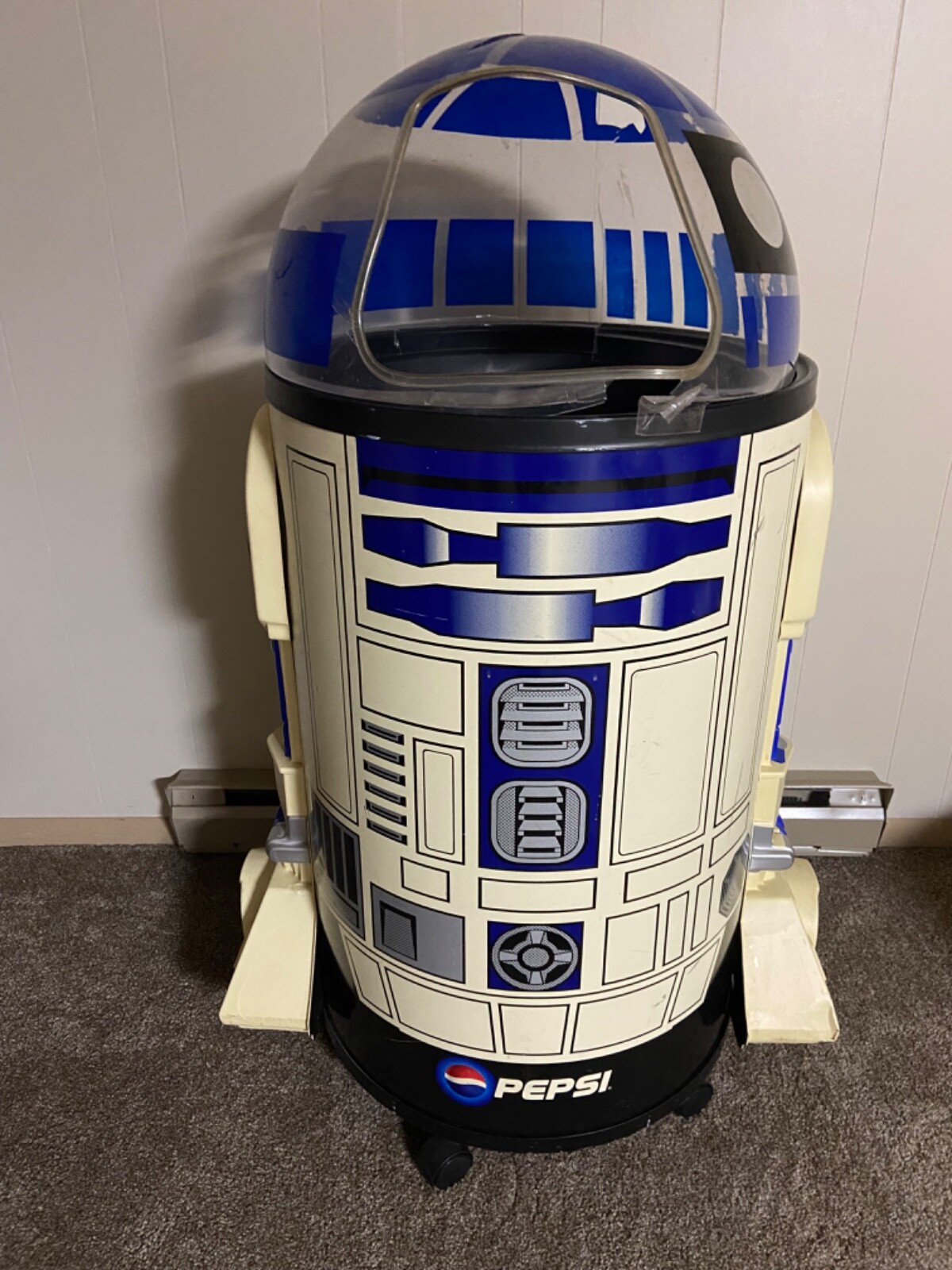 Star Wars R2D2 Pepsi Cooler 1990s Lucas Films Paul Flum The