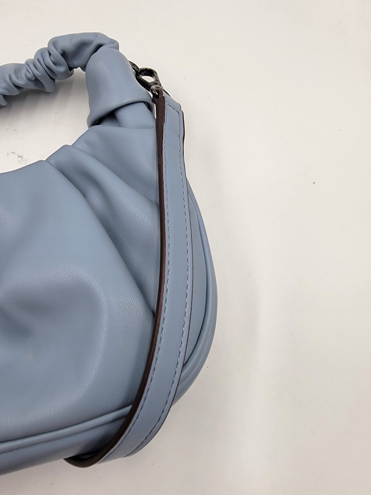 DKNY Reese Demi Crossbody Handbag Women's Blue Moon Magnetic Adjustable Strap - Picture 11 of 13