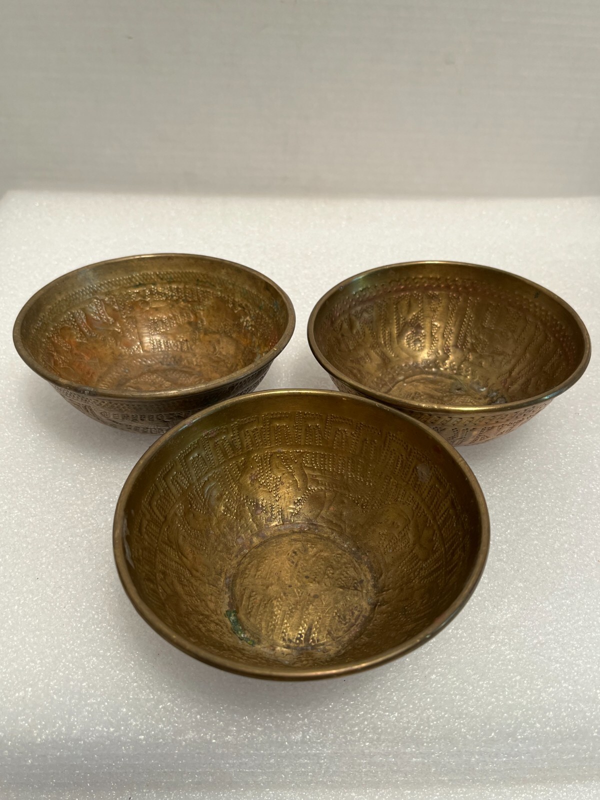 ブラスボウル　ペルシャ BRASS BOWL 14TH CENTURY ブラスボウルペルシャ BRASS BOWL 14TH CENTURY