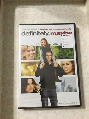 Definitely, Maybe Rom COM with Ryan Reynolds Yes, No, Definitely BRAND NEW DVD