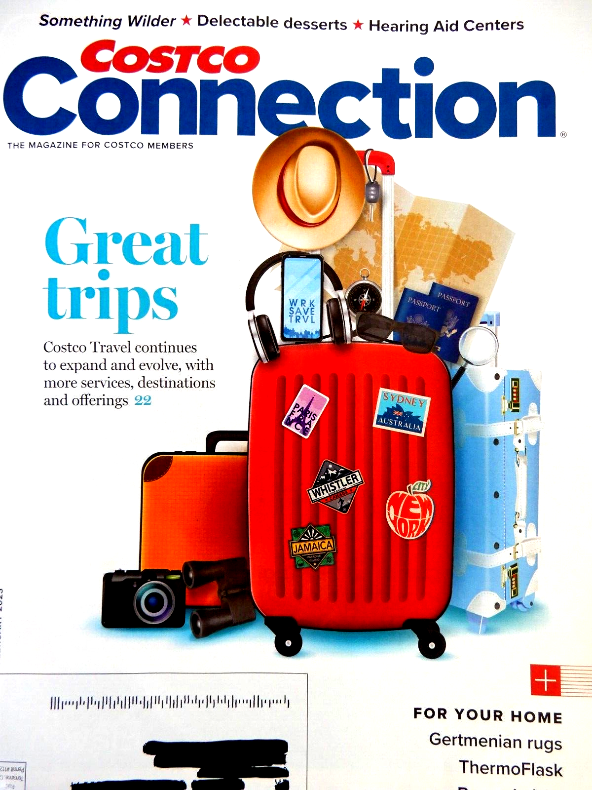 COSTCO CONNECTION MAGAZINE February 2023 GREAT TRIPS TRAVEL ThermoFlask DESSERTS eBay
