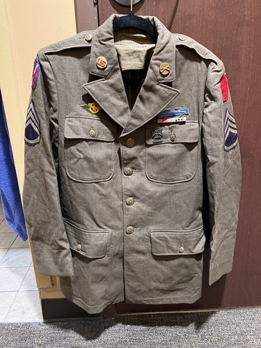 ジャケット・アウター 40s us army CBI 14th div Service dress 40s us army CBI 14th div Service dress（Lot - Four World War