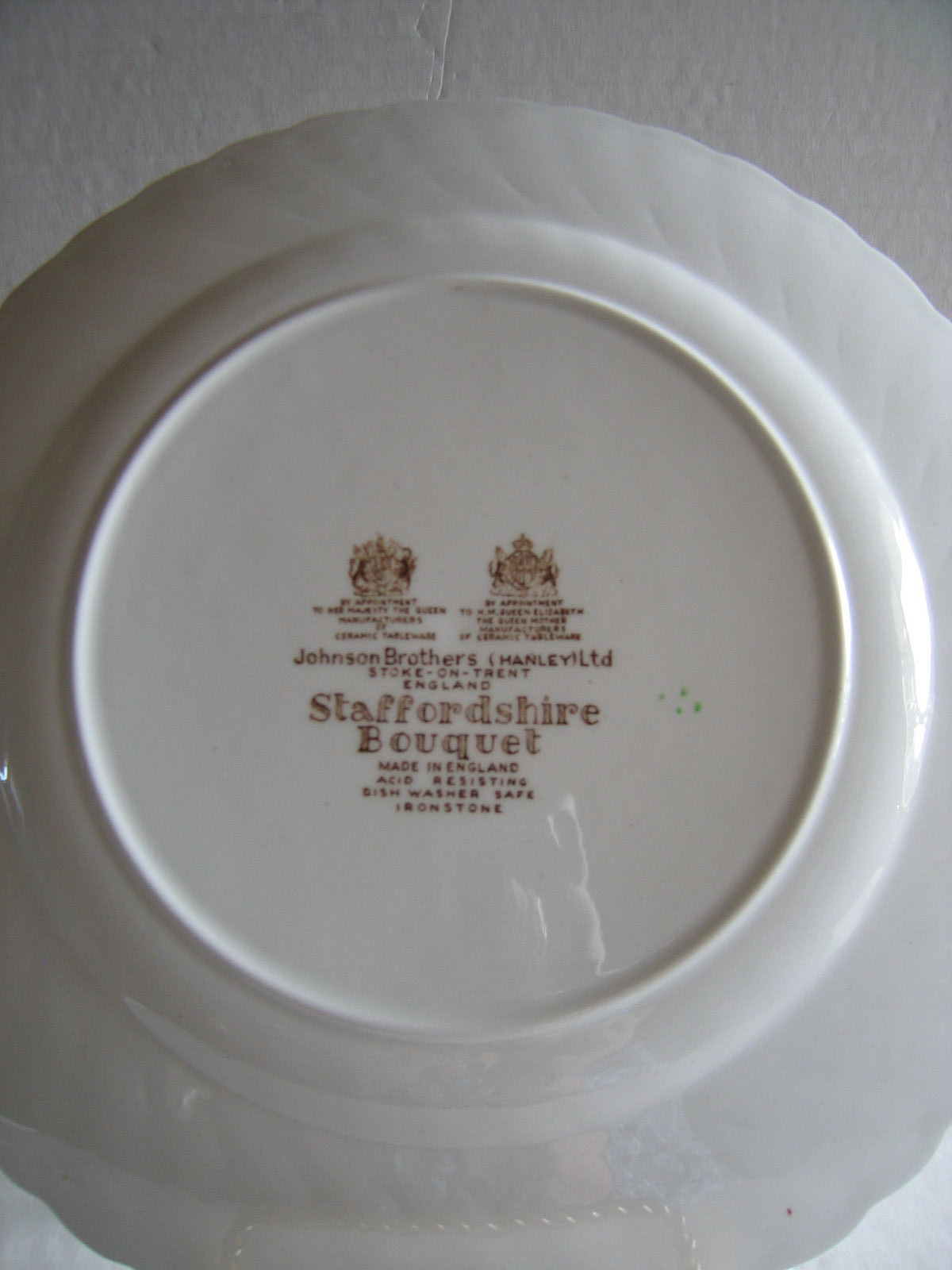 Vintage Johnson Brothers Staffordshire Bouquet 10