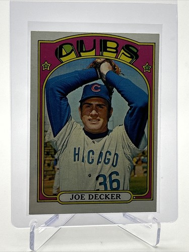1972 Topps Joe Decker Baseball Card #612 VG-EX Quality FREE