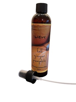 WEN Fall Ginger Pumpkin Texturizing Treatment Spray 8 oz., NEW, With Pump