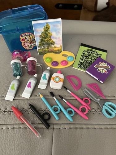American Girl Doll School And Art Supplies